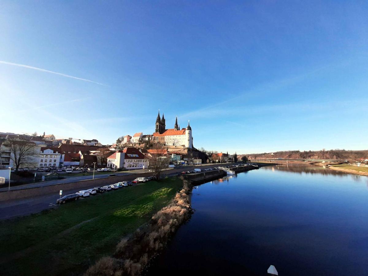 Ferienwohnung Elbsommer Am Weinberg Meißen Exteriér fotografie