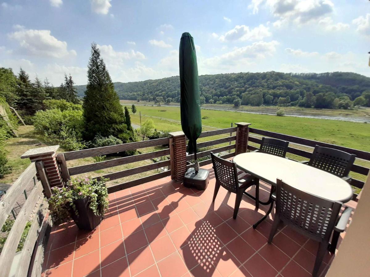 Ferienwohnung Elbsommer Am Weinberg Meißen Exteriér fotografie