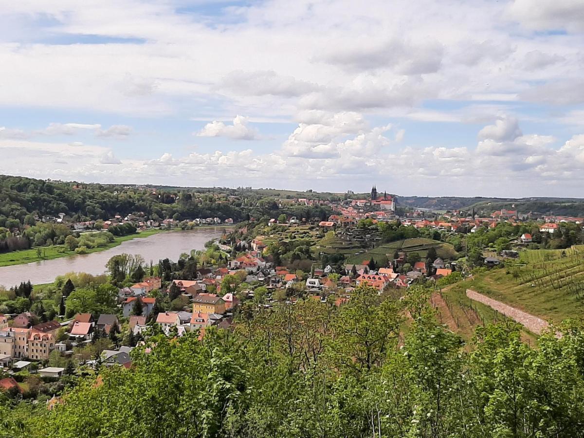Ferienwohnung Elbsommer Am Weinberg Meißen Exteriér fotografie
