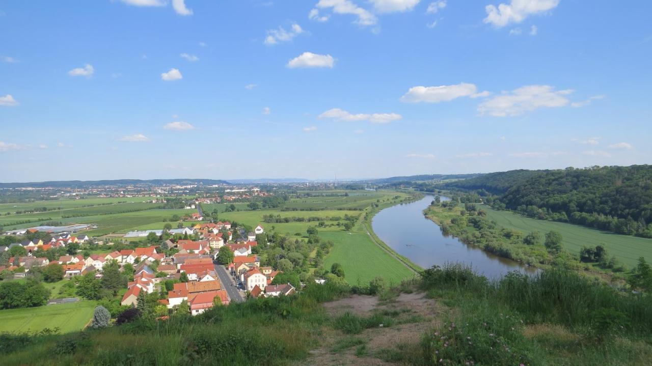Ferienwohnung Elbsommer Am Weinberg Meißen Exteriér fotografie